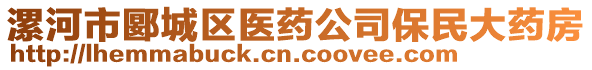 漯河市郾城區(qū)醫(yī)藥公司保民大藥房