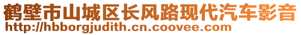 鶴壁市山城區(qū)長風(fēng)路現(xiàn)代汽車影音