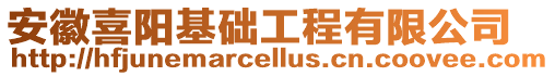 安徽喜陽基礎工程有限公司