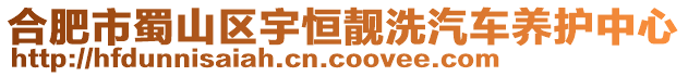 合肥市蜀山區(qū)宇恒靚洗汽車養(yǎng)護中心