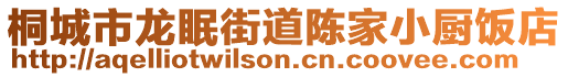 桐城市龍眠街道陳家小廚飯店