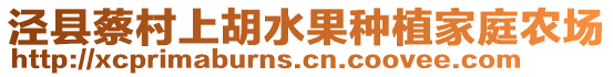 泾县蔡村上胡水果种植家庭农场