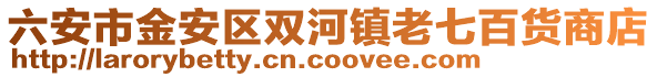 六安市金安區(qū)雙河鎮(zhèn)老七百貨商店