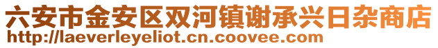 六安市金安區(qū)雙河鎮(zhèn)謝承興日雜商店