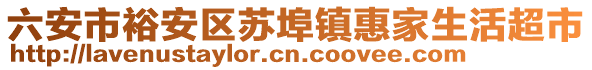 六安市裕安區(qū)蘇埠鎮(zhèn)惠家生活超市