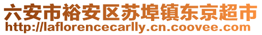 六安市裕安區(qū)蘇埠鎮(zhèn)東京超市