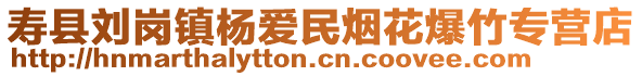 壽縣劉崗鎮(zhèn)楊愛民煙花爆竹專營店