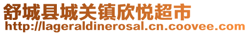 舒城縣城關(guān)鎮(zhèn)欣悅超市