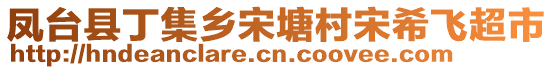 鳳臺縣丁集鄉(xiāng)宋塘村宋希飛超市