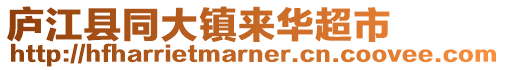 廬江縣同大鎮(zhèn)來(lái)華超市