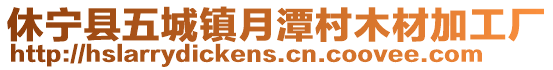 休宁县五城镇月潭村木材加工厂