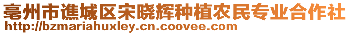 亳州市譙城區(qū)宋曉輝種植農(nóng)民專業(yè)合作社