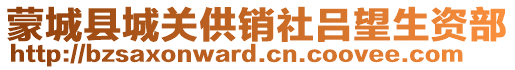 蒙城縣城關(guān)供銷社呂望生資部