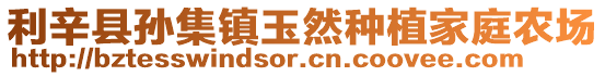 利辛縣孫集鎮(zhèn)玉然種植家庭農(nóng)場(chǎng)