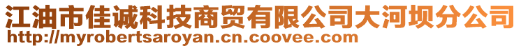 江油市佳誠科技商貿(mào)有限公司大河壩分公司