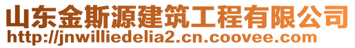 山東金斯源建筑工程有限公司