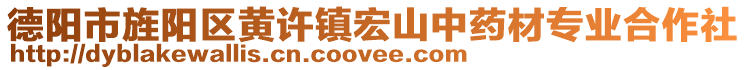 德陽(yáng)市旌陽(yáng)區(qū)黃許鎮(zhèn)宏山中藥材專(zhuān)業(yè)合作社