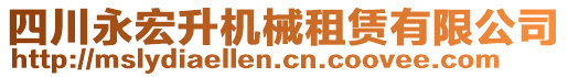 四川永宏升機(jī)械租賃有限公司