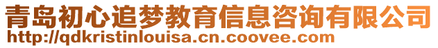 青島初心追夢教育信息咨詢有限公司