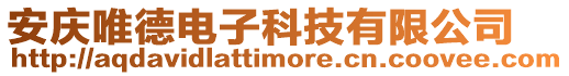 安庆唯德电子科技有限公司