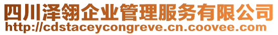 四川澤翎企業(yè)管理服務(wù)有限公司