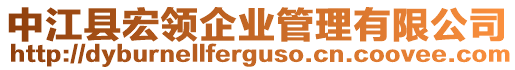 中江縣宏領(lǐng)企業(yè)管理有限公司