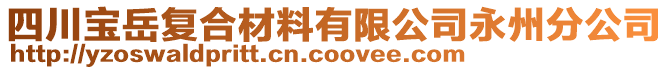 四川寶岳復合材料有限公司永州分公司