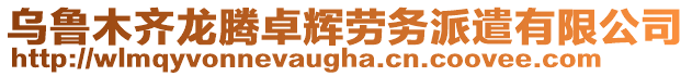 烏魯木齊龍騰卓輝勞務(wù)派遣有限公司