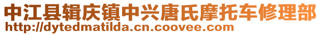 中江縣輯慶鎮(zhèn)中興唐氏摩托車修理部