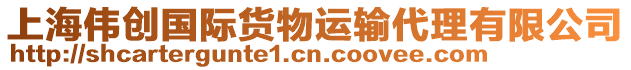 上海伟创国际货物运输代理有限公司