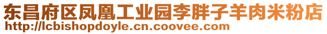 东昌府区凤凰工业园李胖子羊肉米粉店