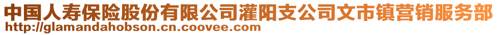 中國(guó)人壽保險(xiǎn)股份有限公司灌陽支公司文市鎮(zhèn)營(yíng)銷服務(wù)部