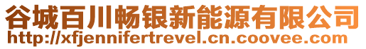 谷城百川暢銀新能源有限公司