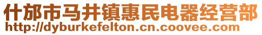 什邡市马井镇惠民电器经营部