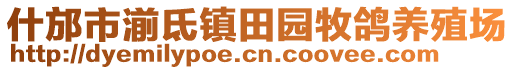 什邡市湔氐鎮(zhèn)田園牧鴿養(yǎng)殖場(chǎng)