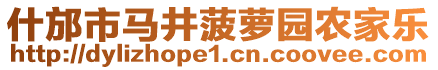 什邡市馬井菠蘿園農家樂