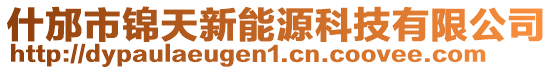 什邡市錦天新能源科技有限公司