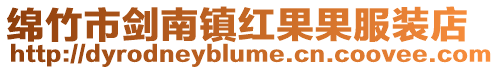 綿竹市劍南鎮(zhèn)紅果果服裝店