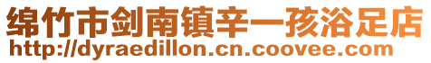 綿竹市劍南鎮辛一孩浴足店