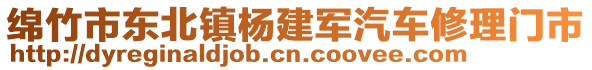 綿竹市東北鎮(zhèn)楊建軍汽車修理門市