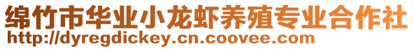 綿竹市華業小龍蝦養殖專業合作社