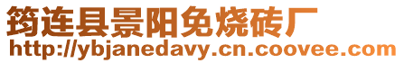 筠連縣景陽免燒磚廠