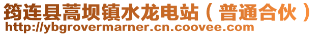 筠連縣蒿壩鎮水龍電站(普通合伙)