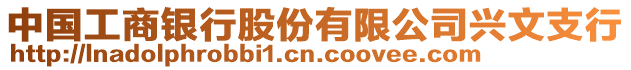 中國工商銀行股份有限公司興文支行