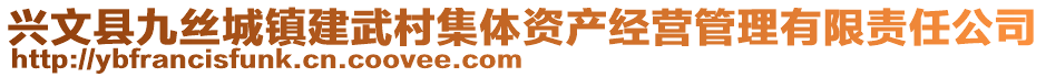 興文縣九絲城鎮(zhèn)建武村集體資產(chǎn)經(jīng)營管理有限責任公司