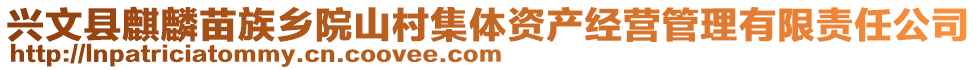 興文縣麒麟苗族鄉(xiāng)院山村集體資產(chǎn)經(jīng)營管理有限責(zé)任公司