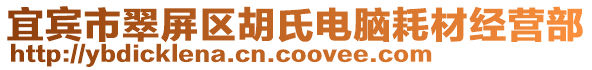 宜賓市翠屏區胡氏電腦耗材經營部