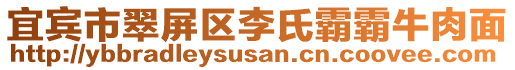 宜賓市翠屏區(qū)李氏霸霸牛肉面