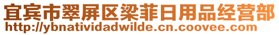 宜賓市翠屏區(qū)梁菲日用品經(jīng)營(yíng)部