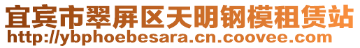 宜賓市翠屏區(qū)天明鋼模租賃站